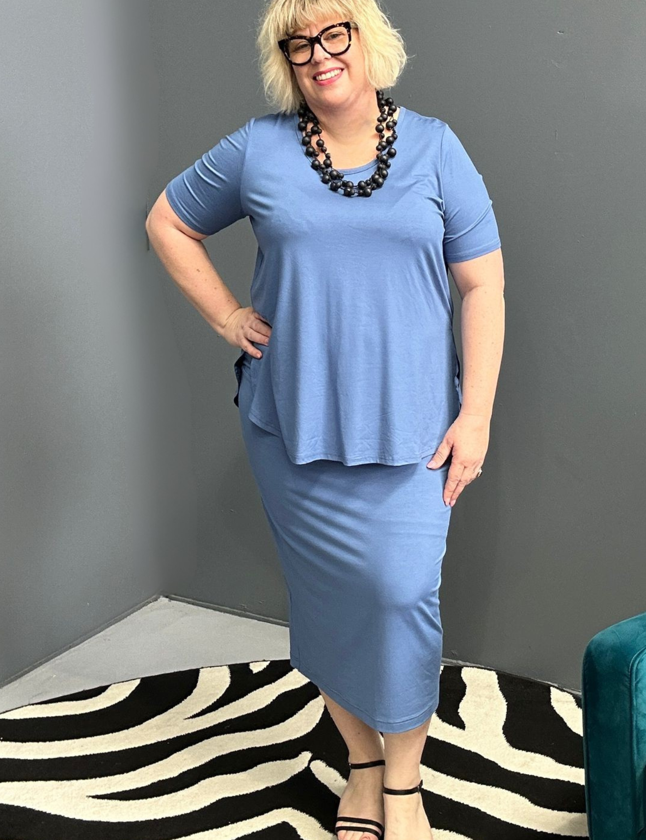 S Top - (mid weight) French Blue