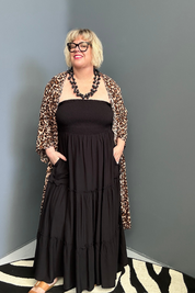 'STEVIE' Maxi Dress - Black