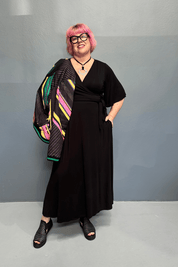 Retro 'HEART' bomber jacket with emerald sequinned heart, bamboo lining, and showerproof fabric, perfect for plus size women’s fashion.