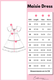 'MAISIE' Dress - Fuschia