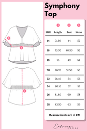 'SYMPHONY' Top - Ovals