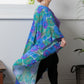 'SPIRITED' Kimono Duster - Hydrangea Print