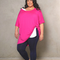 'JEALOUSY' Bamboo Top - Pink
