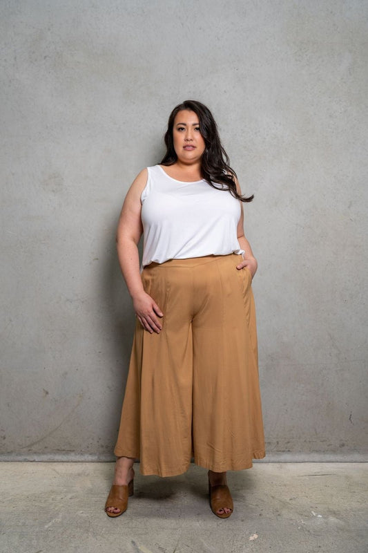 'OBSESSION' Culottes - Camel